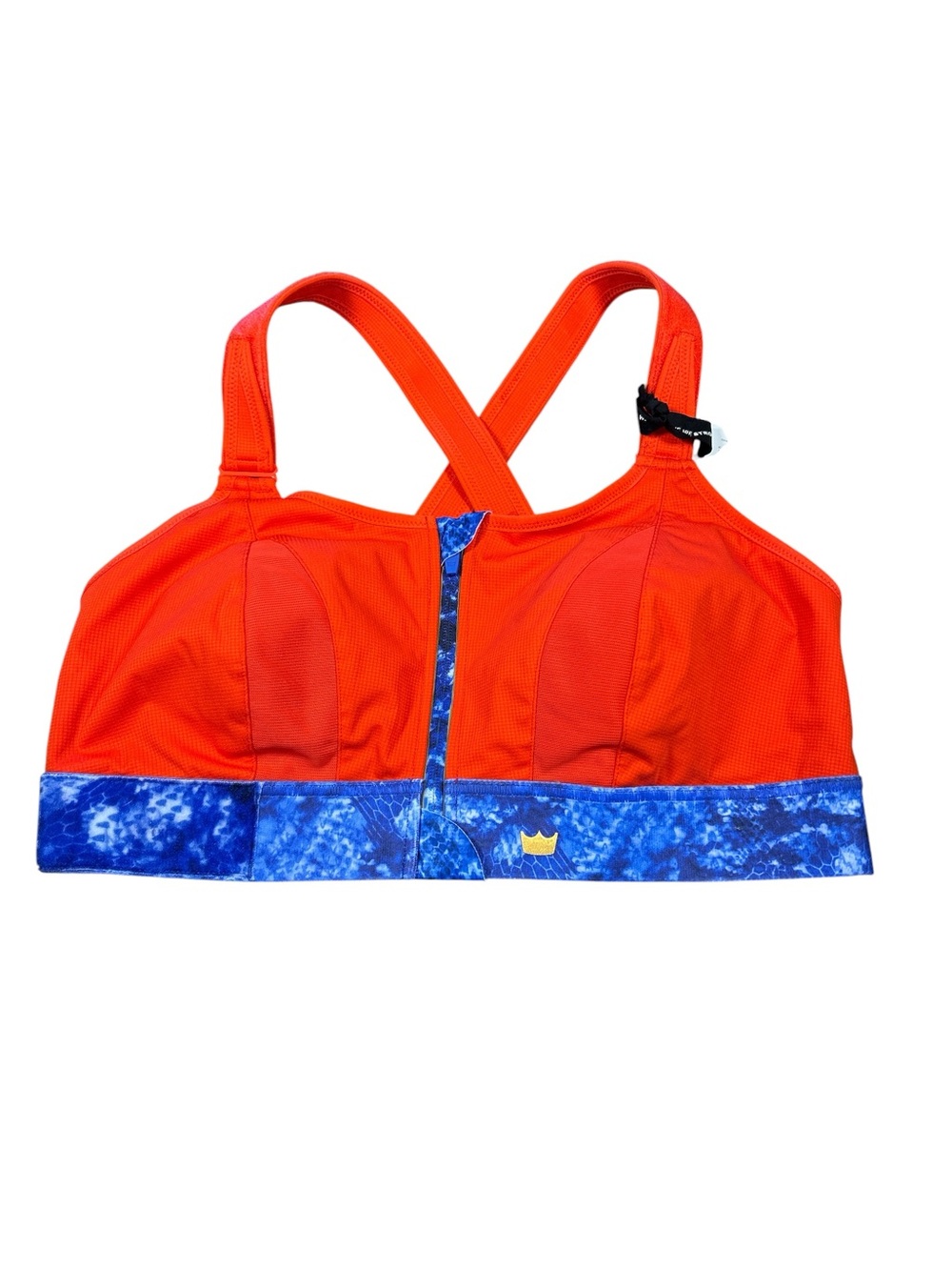 SHEFIT Ultimate Sports Bra Size 3Luxe Red and Blue NWT